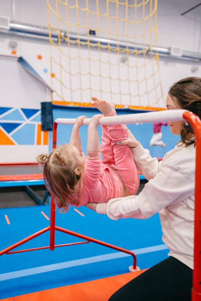 kids gymnastics bar